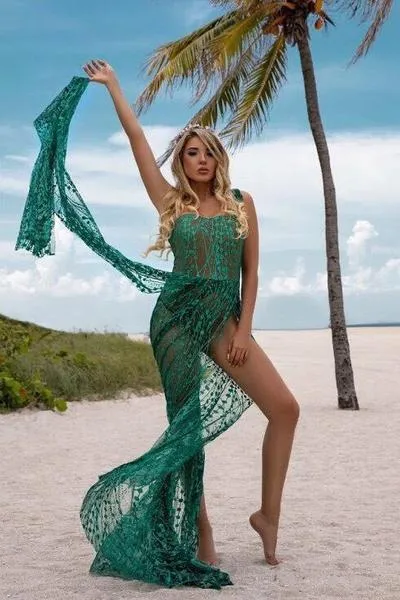 Jessica Bara Troye Stargazed Maxi Dress