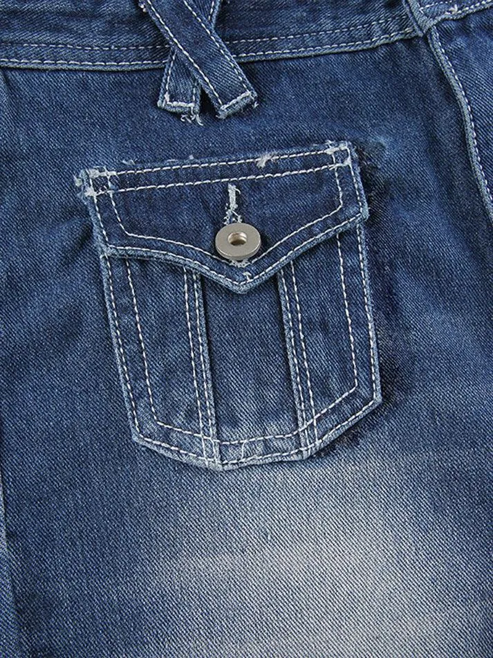 Joskaa Vintage Low Waist Cargo Jeans