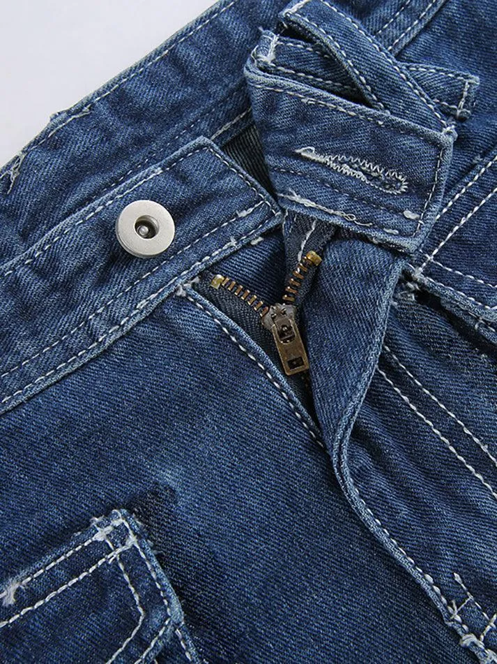 Joskaa Vintage Low Waist Cargo Jeans