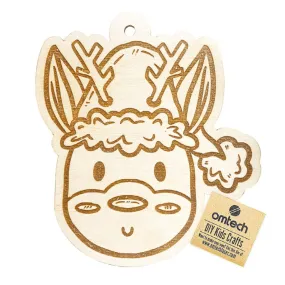 Kids Crafts Series: Reindeer Ornament - SVG File