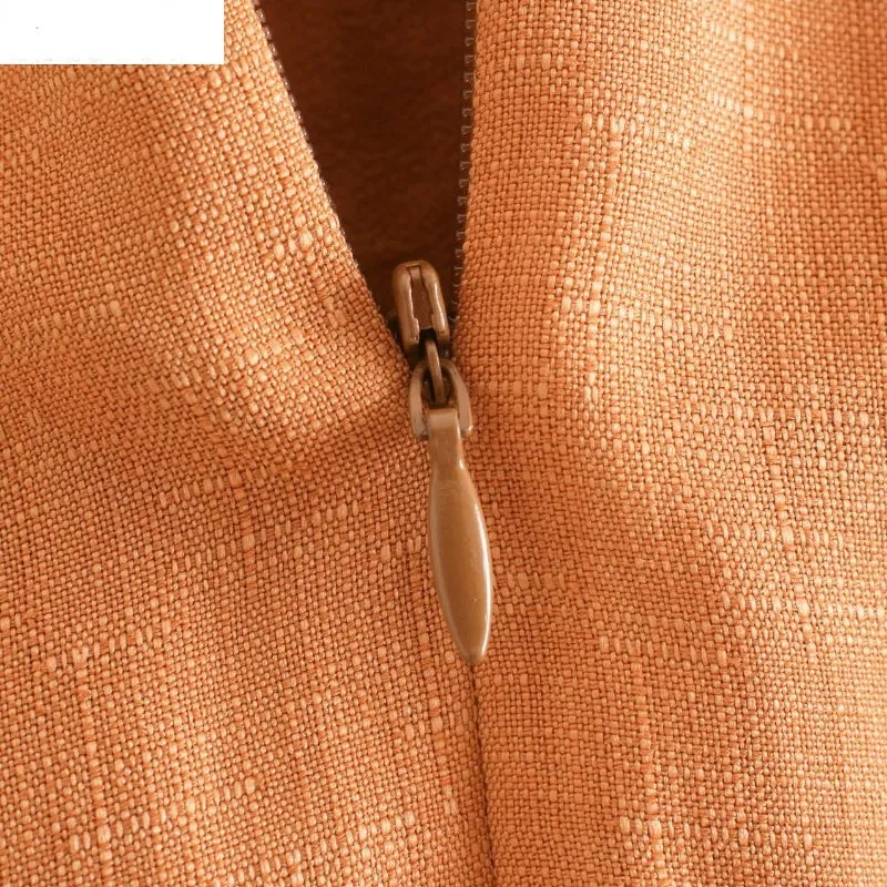 Knotted Hem Tassel Skirt