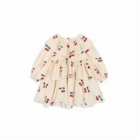 Konges Sløjd Lunella Dress Gots-Ma Grande Cerise
