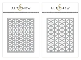 Layered Snowflake Stars Cover Die A B