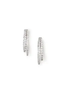 Layered Sparkle Hoops