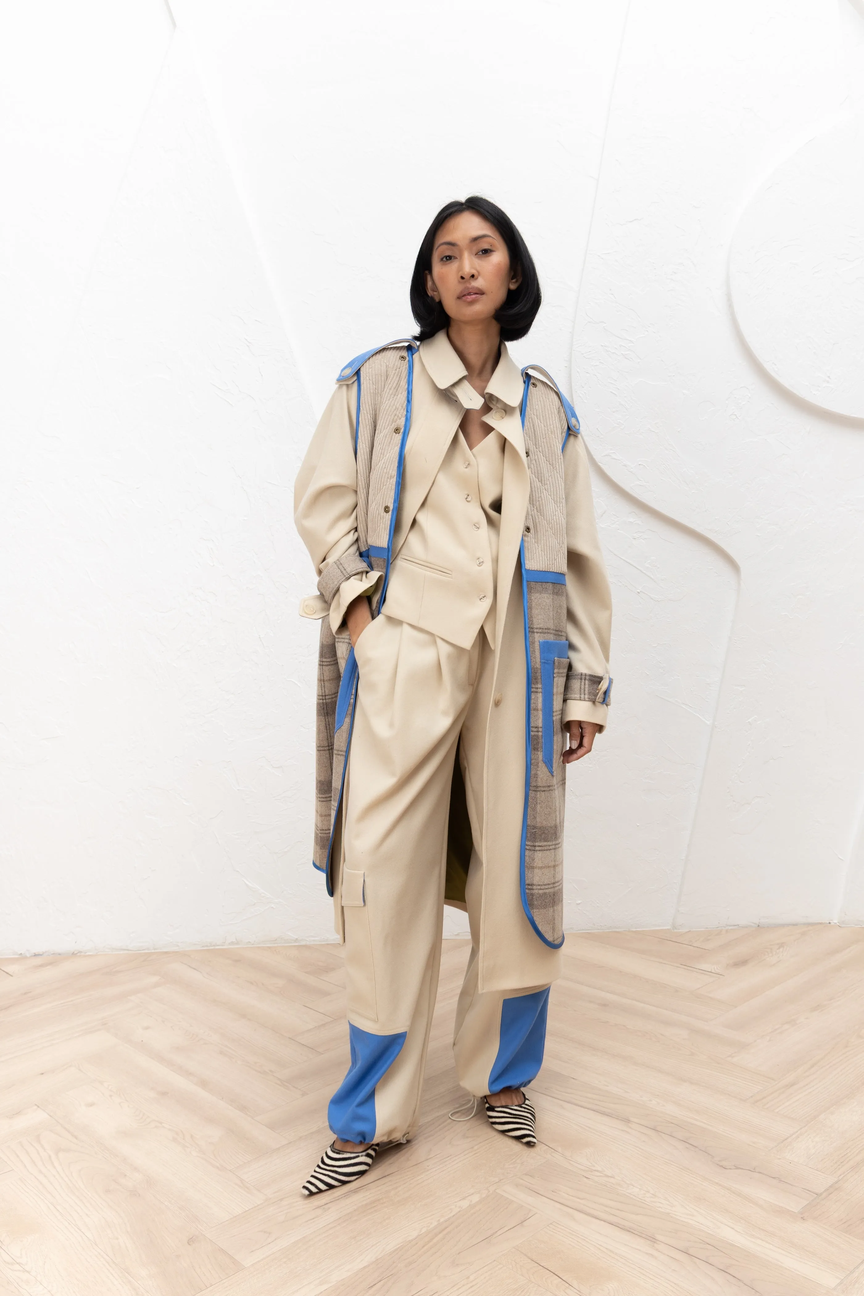 LENE Wool Coat - Beige