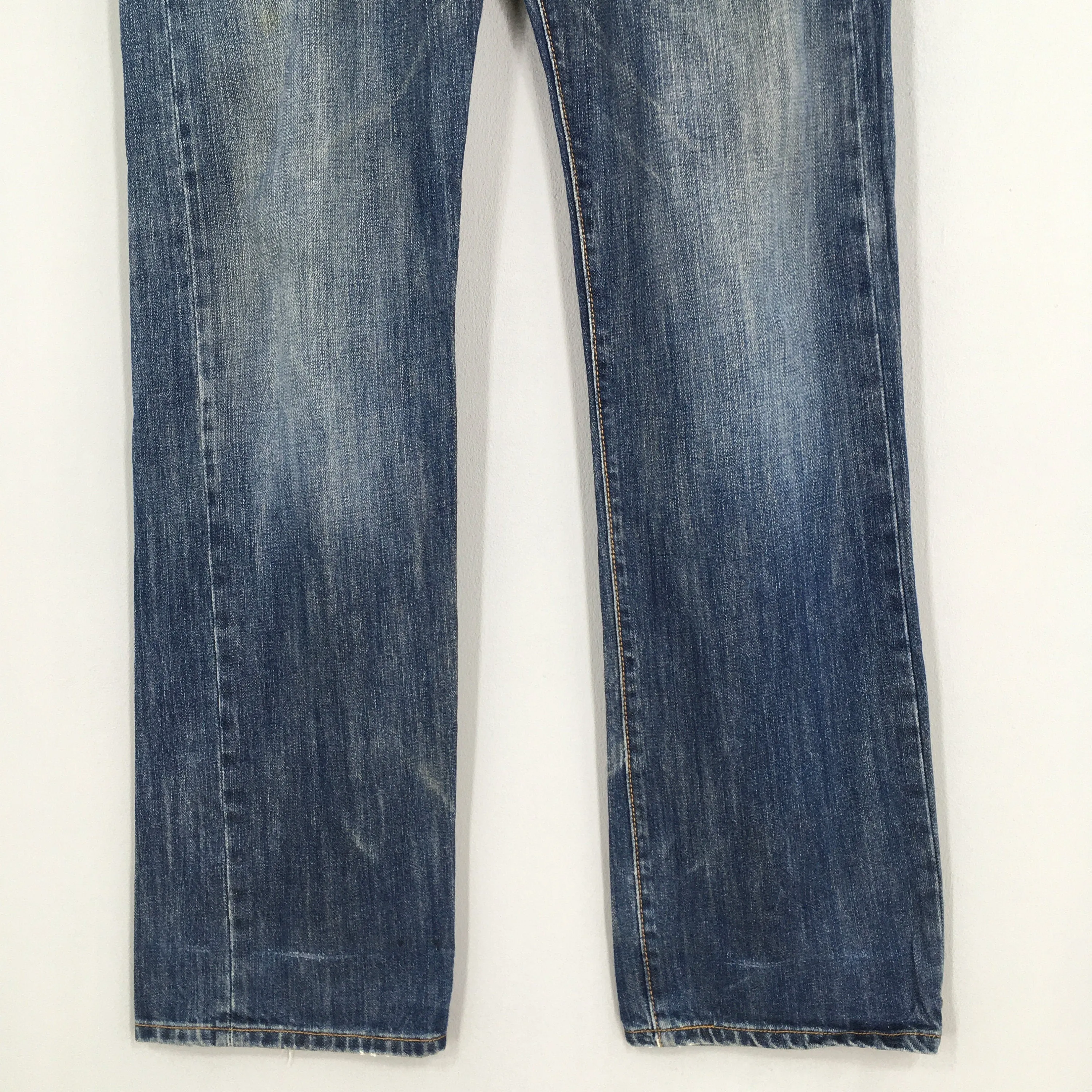 Levis 501 Faded Stonewash Jeans Size 31x31.5