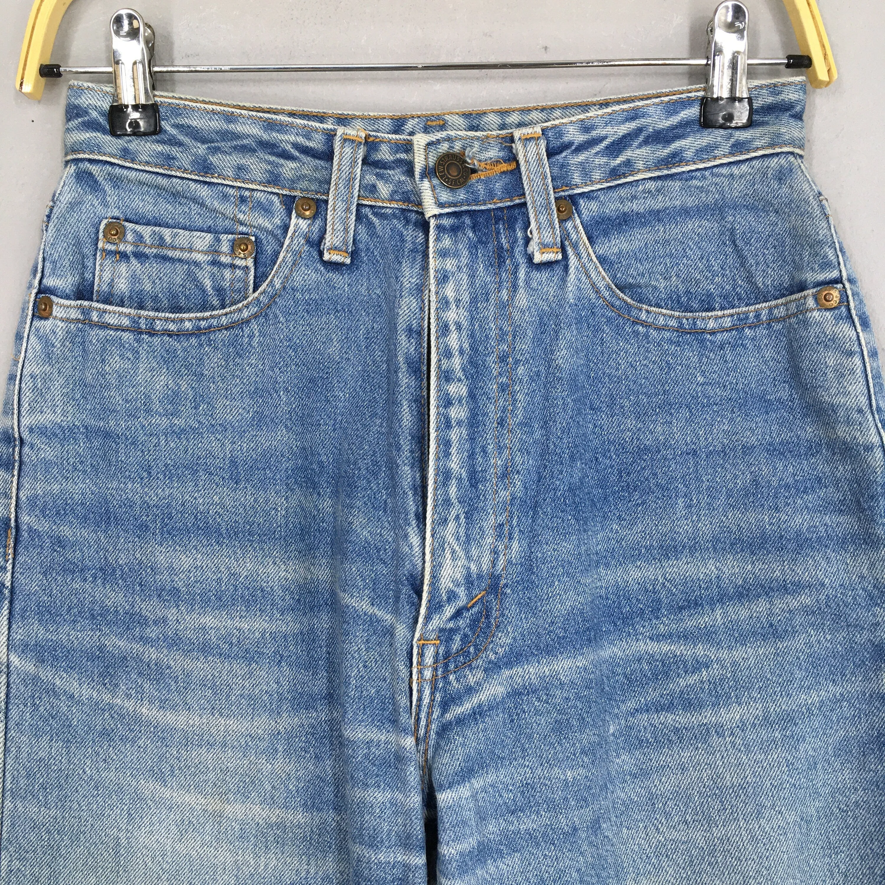Levi's 515 0217 Light Wash Blue Jeans Size 26x29.5