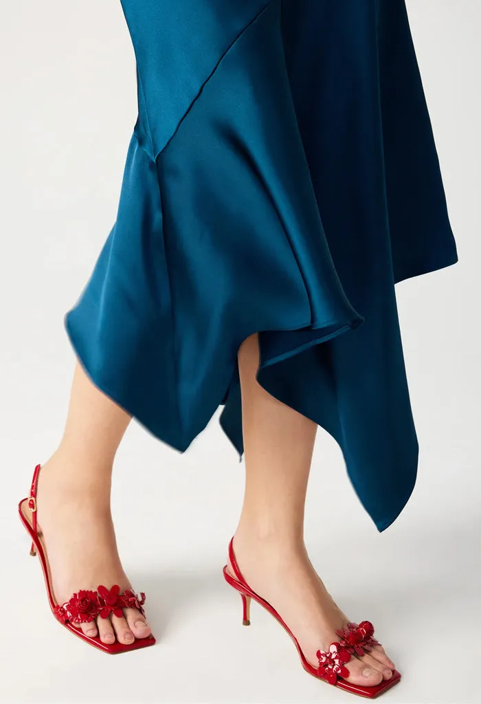 Lucille Dress-Midnight Teal