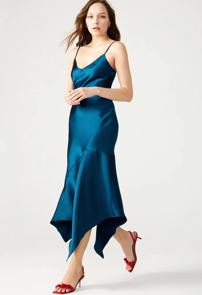 Lucille Dress-Midnight Teal