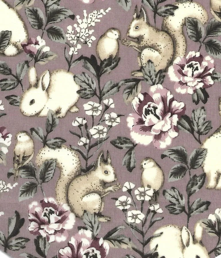 Mauve Bunny Bib