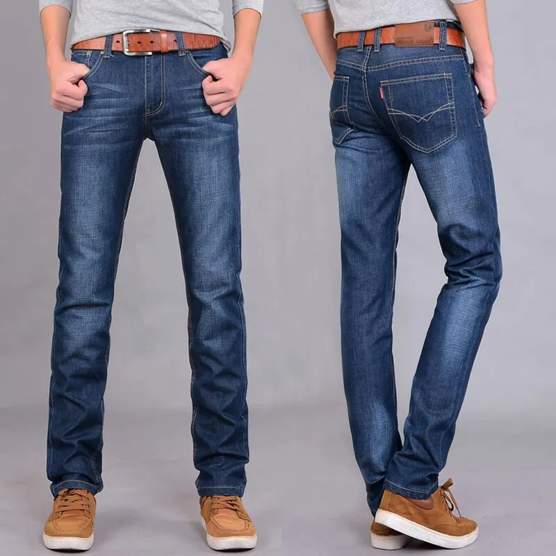 Men Jeans Hot Sale Fashion male Denim Blue Jeans