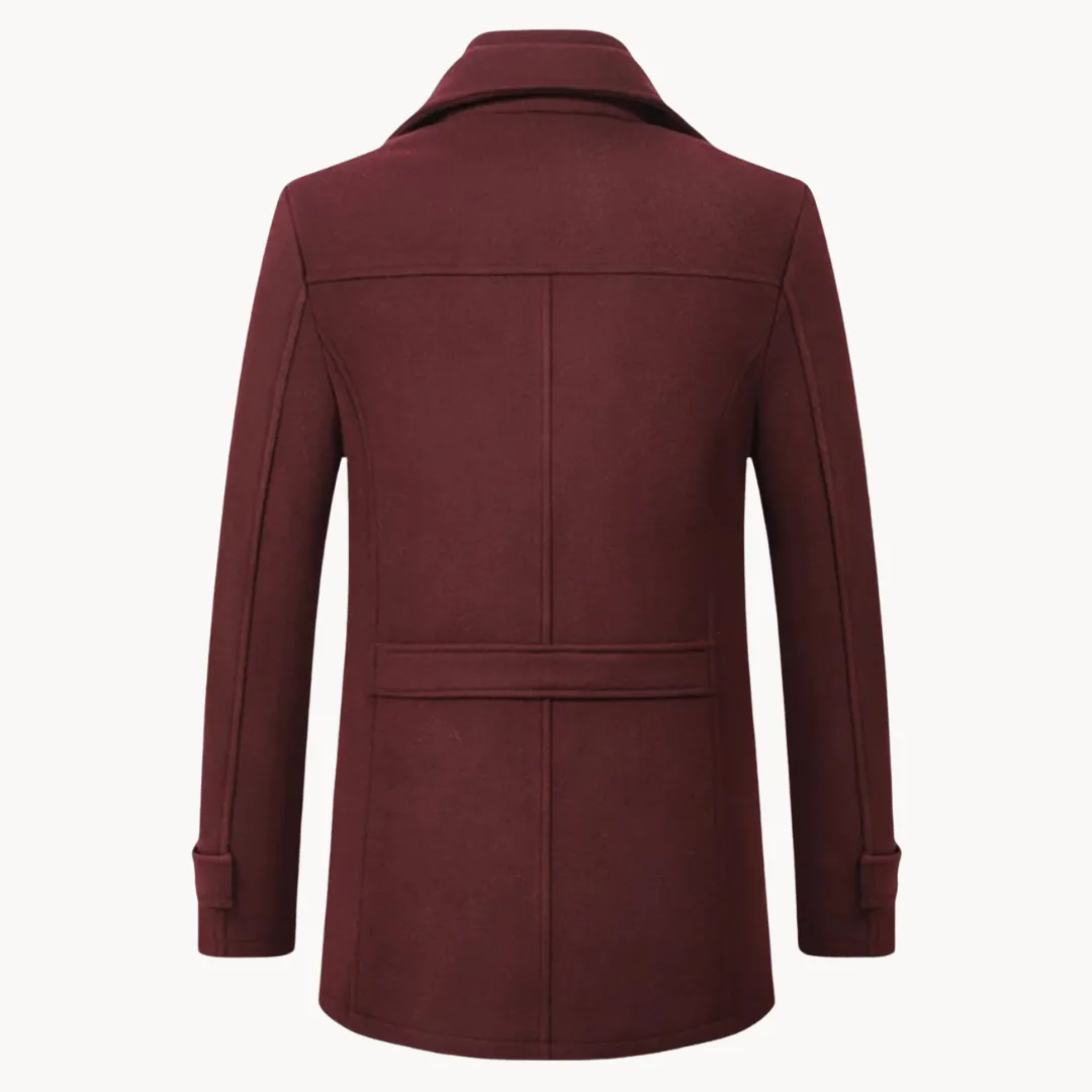 Men's Wool Blend Overcoat
