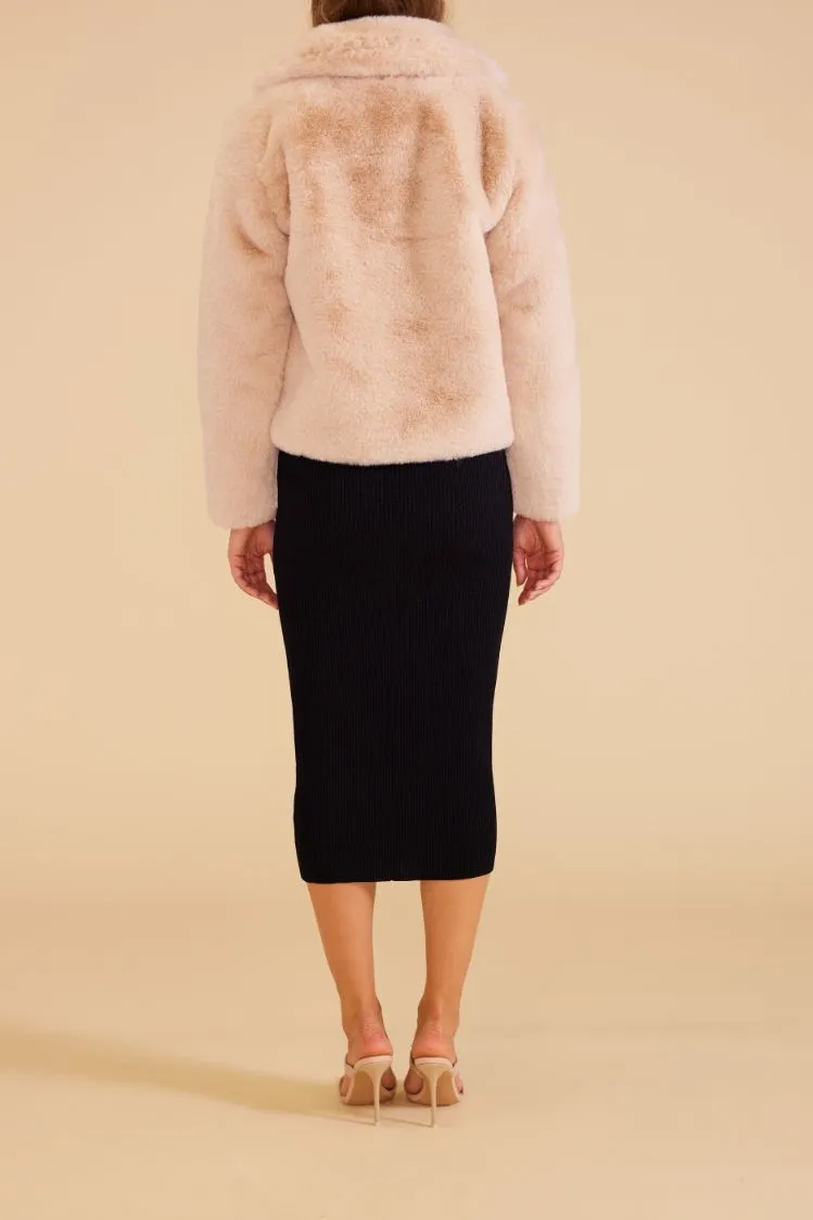 Mink Pink Naomi Fur Jacket