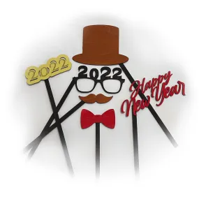 New Year's Eve Photo Kit - SVG File for New Year's Eve Party