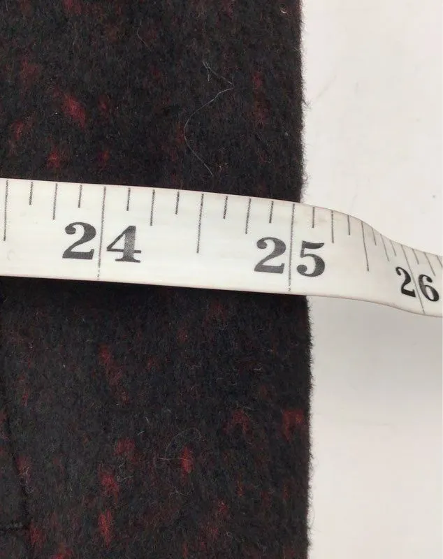 NWT Alfani Men's Cherry Candy Herringbone Single-Breasted Overcoat - Size 2XL