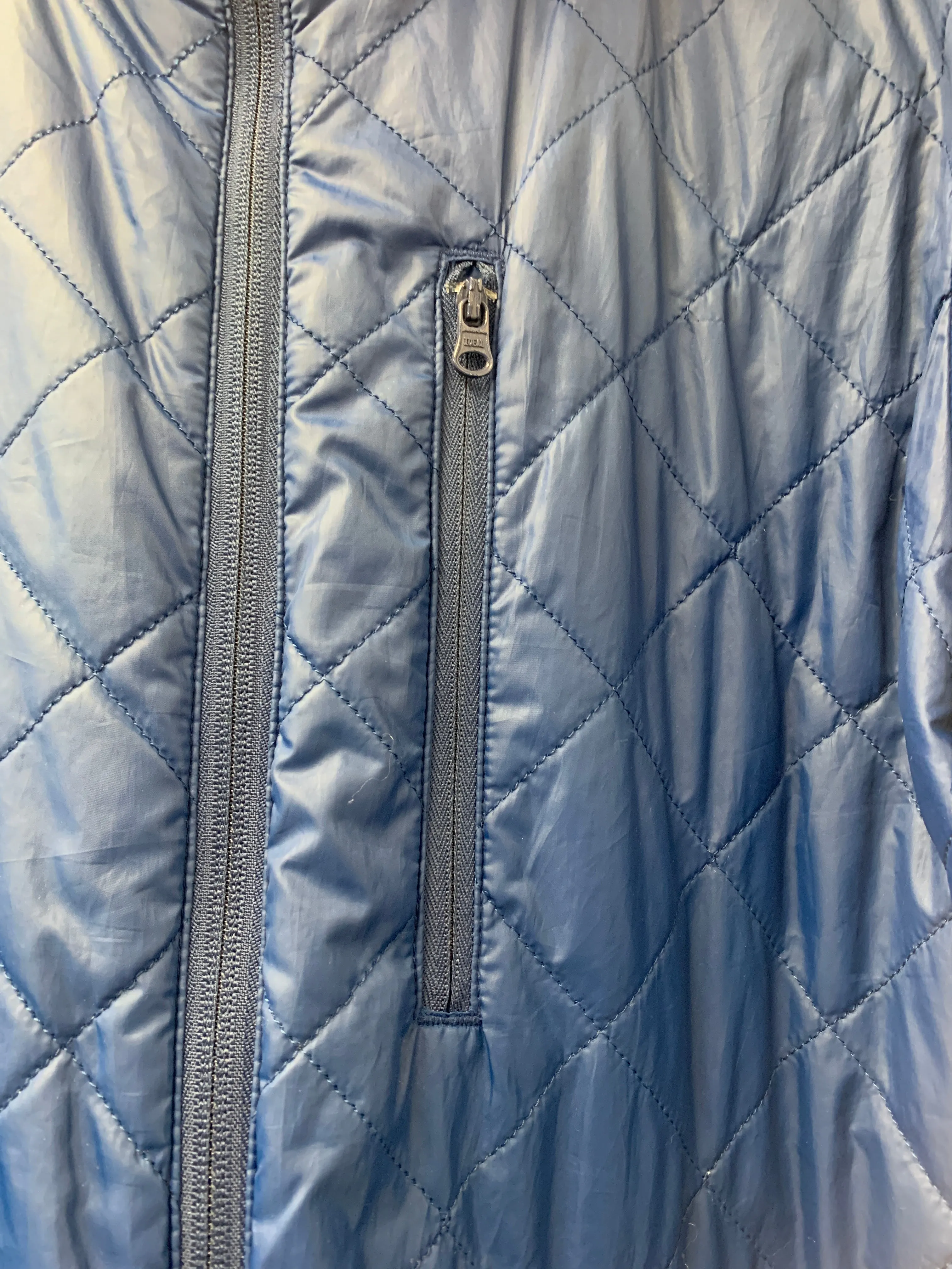 Old Navy Quilted Blue Coat Size M