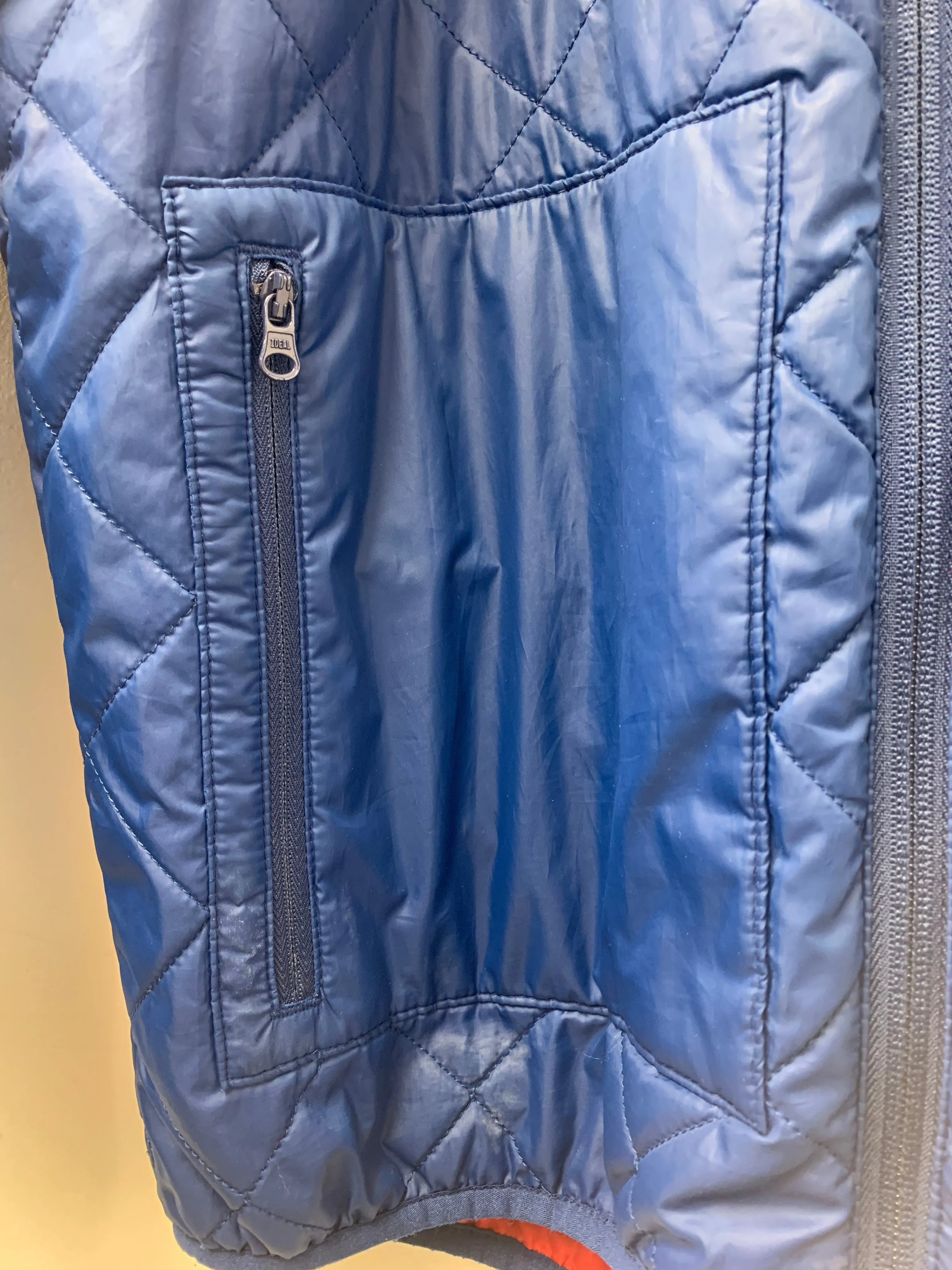 Old Navy Quilted Blue Coat Size M