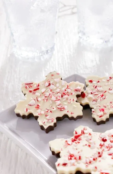 Peppermint Bark Snowflake Box