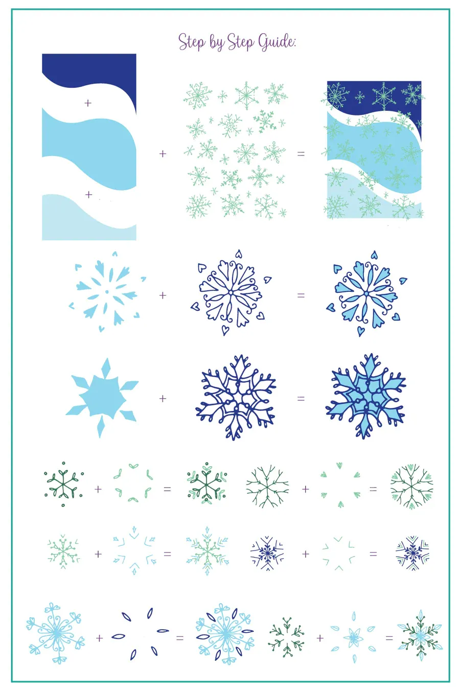 Perfectly Imperfect (CjS-328) - Clear Jelly Stamping Plate