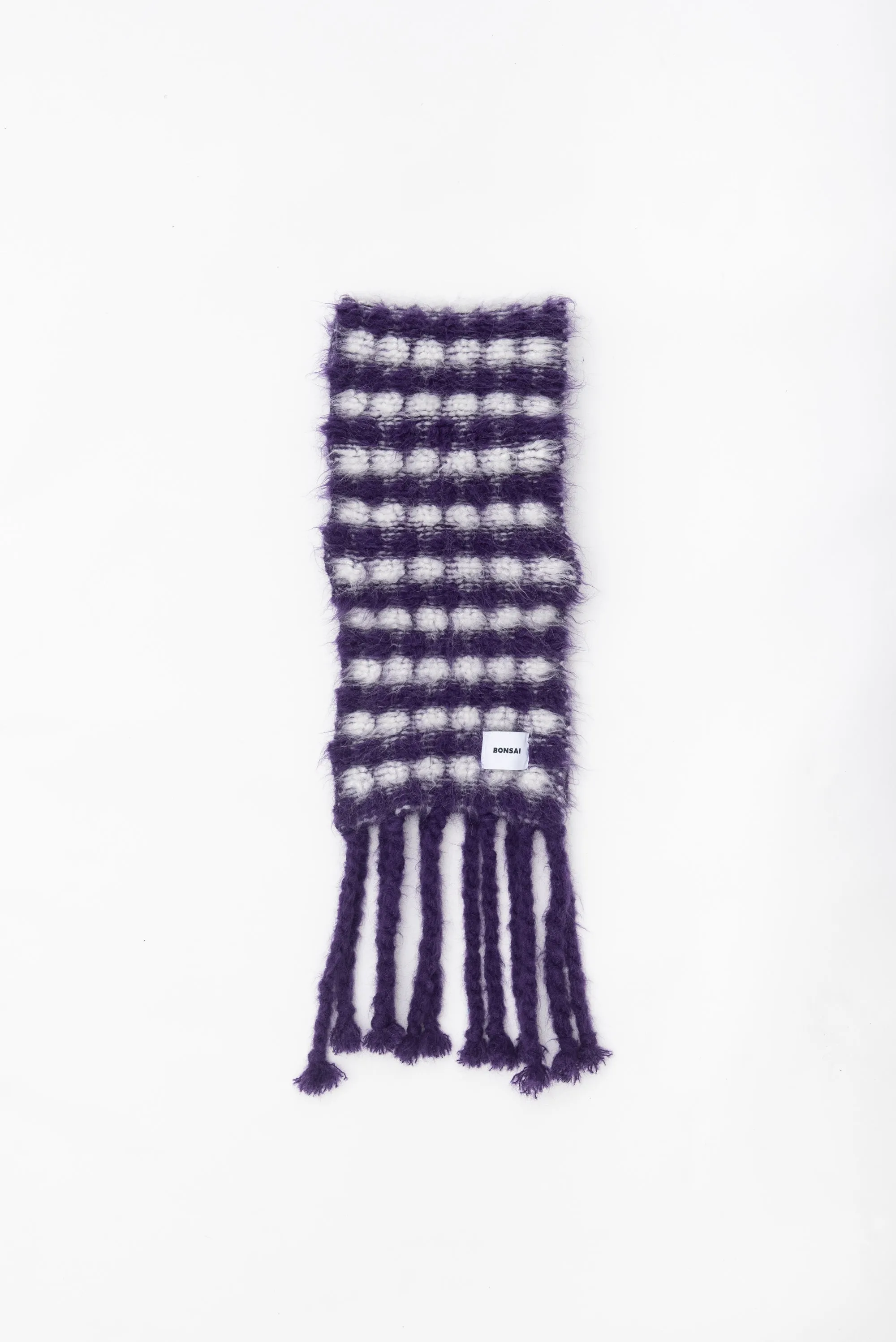 PUFF MOHAIR SCARF