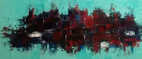 "Urban Life" Original Painting on Canvas