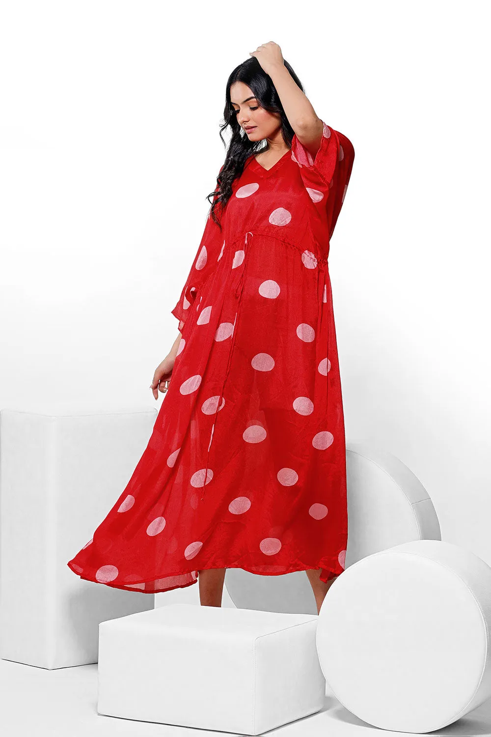 Red Polka Dress