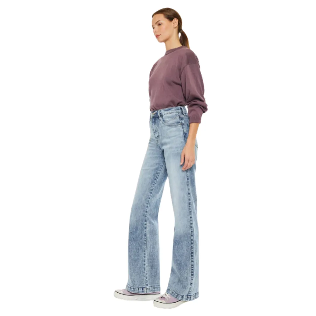 Roxana Ultra High Rise 90's Flare Jeans - KC7889M-OP