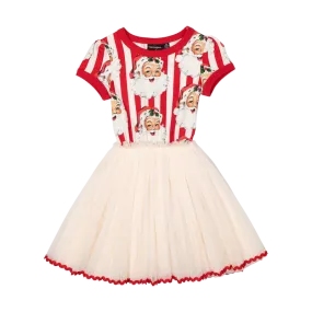 Santa Stripe Circus Dress