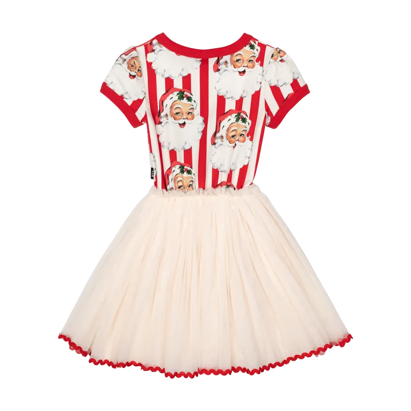Santa Stripe Circus Dress