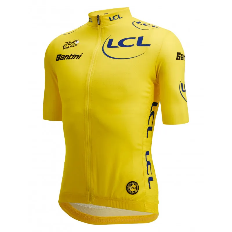 Santini Tour De France Overall Leader Jersey - Yellow