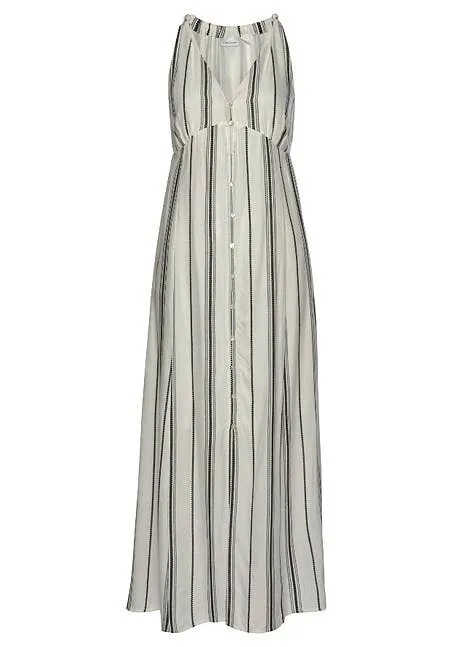 Seaside Stripes Maxi Dress