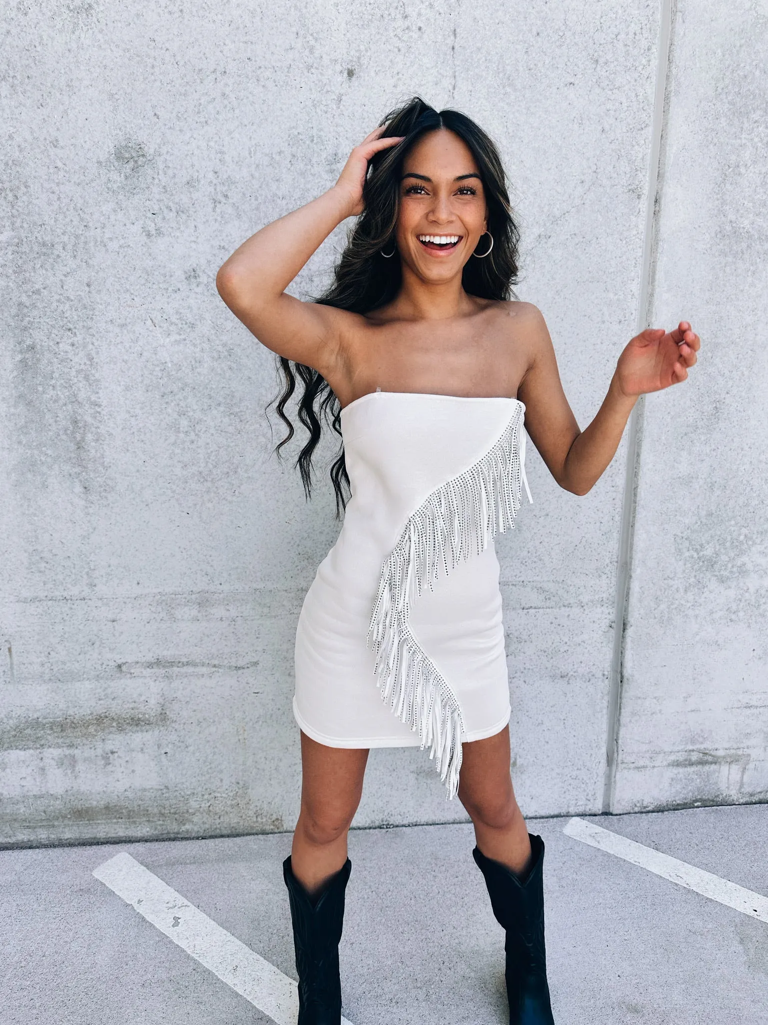 Shania Fringe Dress