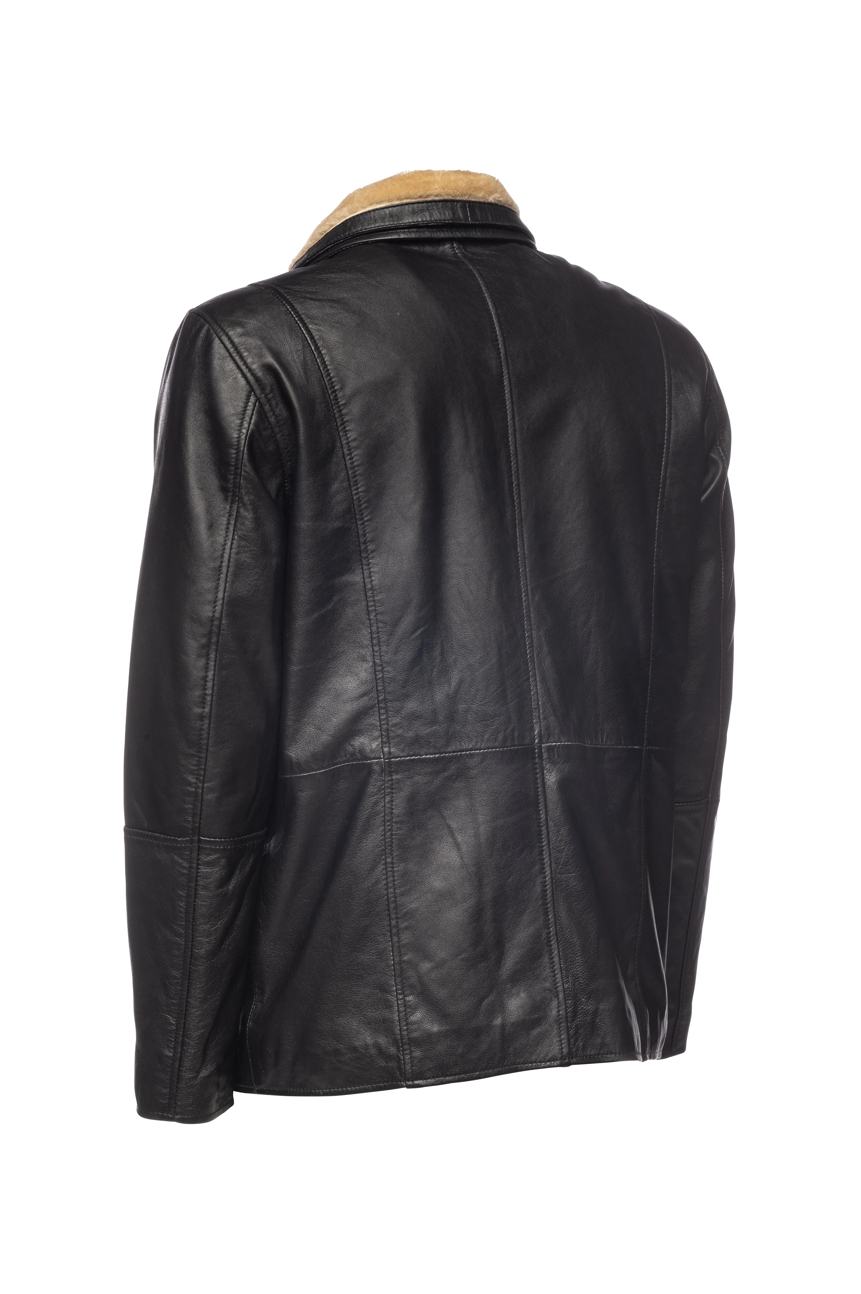 Signature Luxury Leather Coat