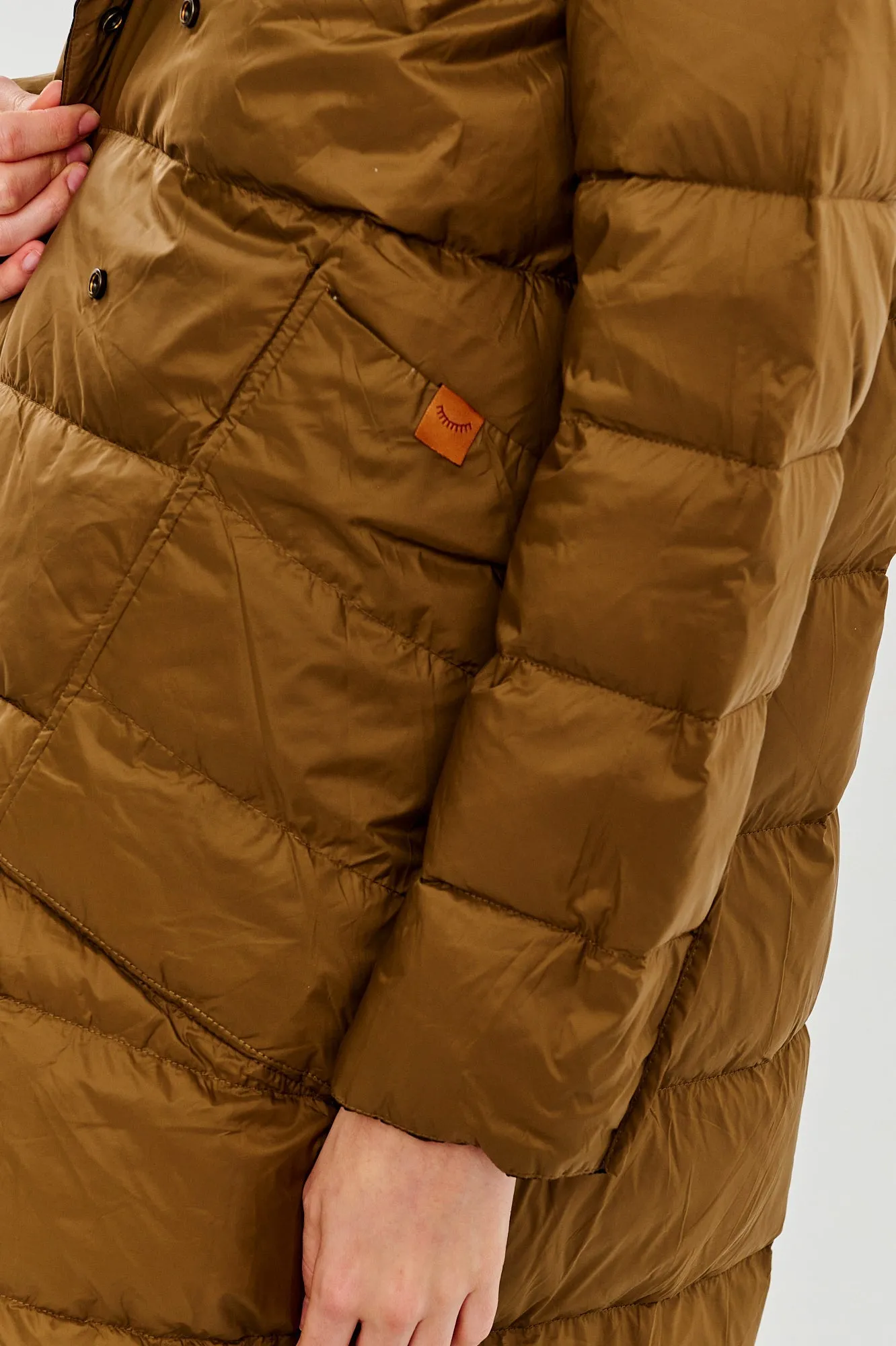 Silent Wood double-sided winter coat