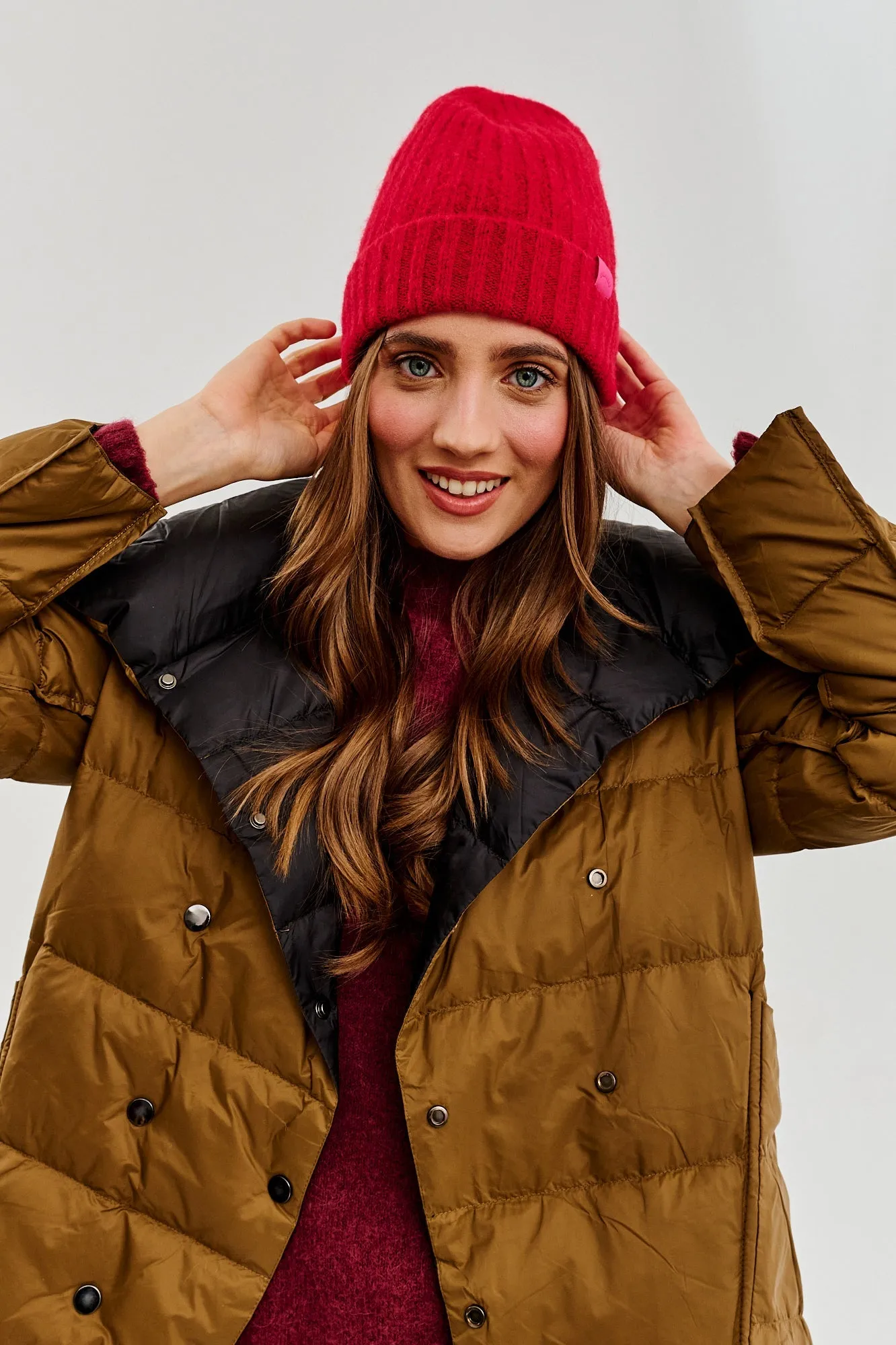 Silent Wood double-sided winter coat