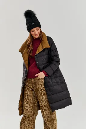 Silent Wood double-sided winter coat