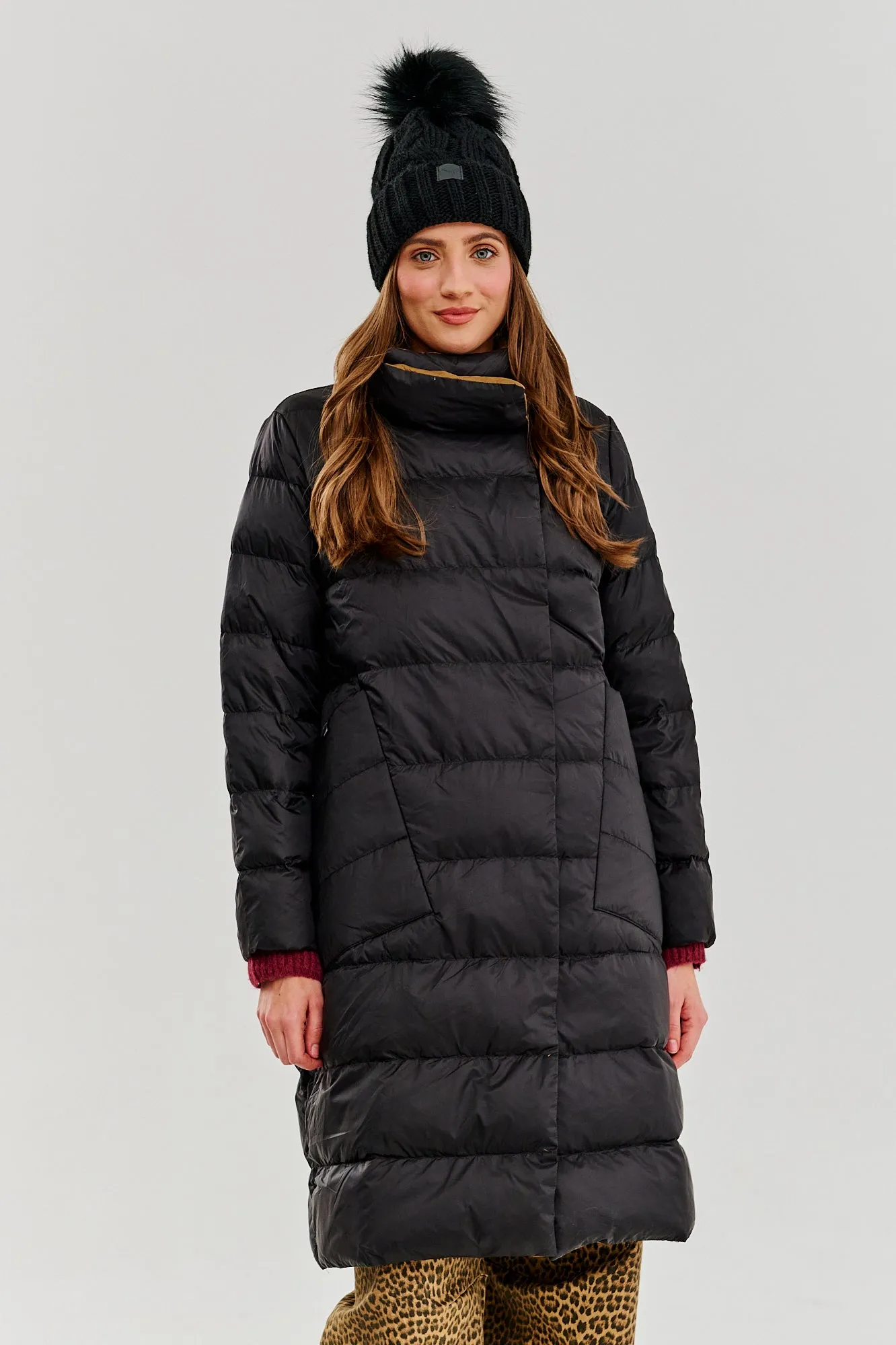 Silent Wood double-sided winter coat