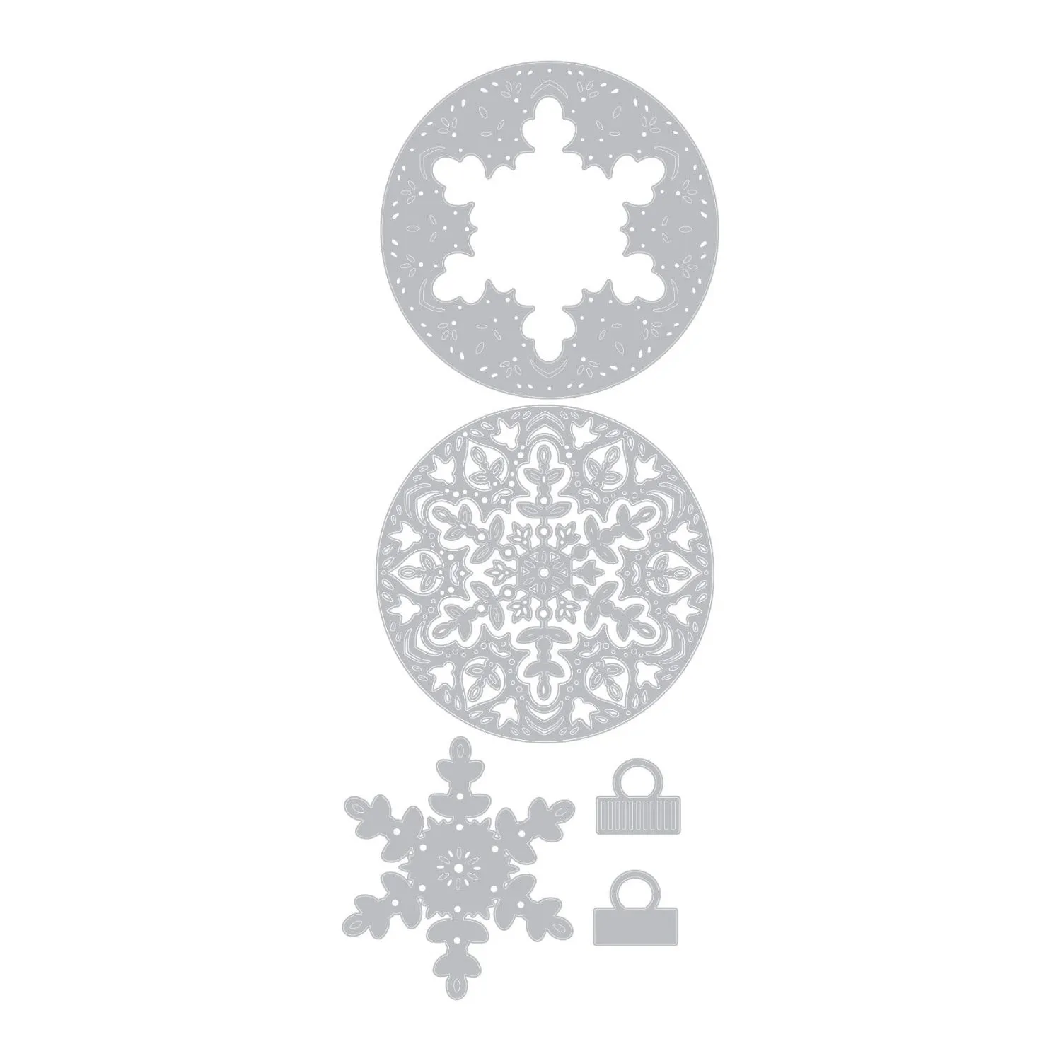 Sizzix Thinlits Dies By Jessica Scott 6/Pkg - Layered Snowflake*