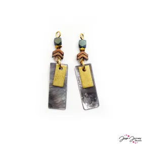 Slate Charm Pair