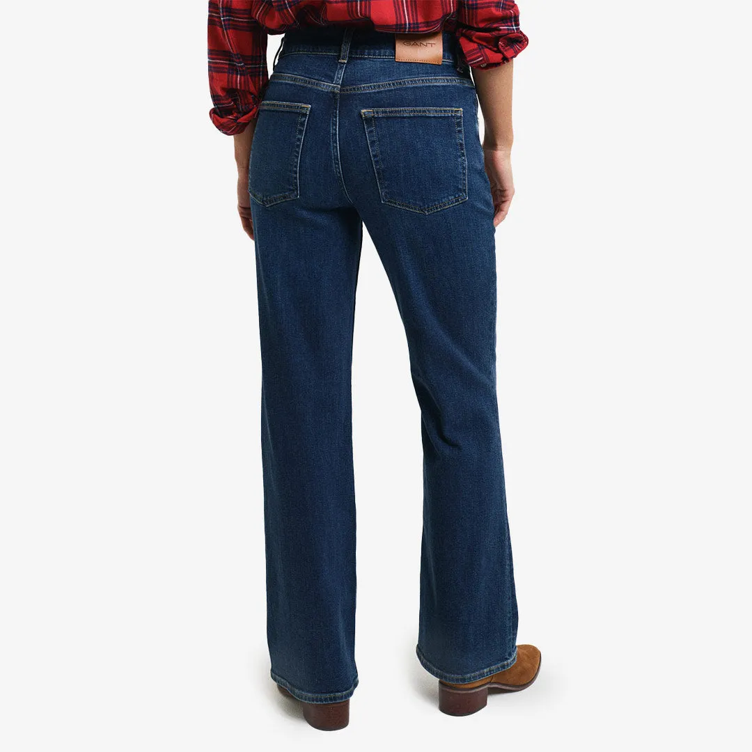 SLIM FLARE JEANS