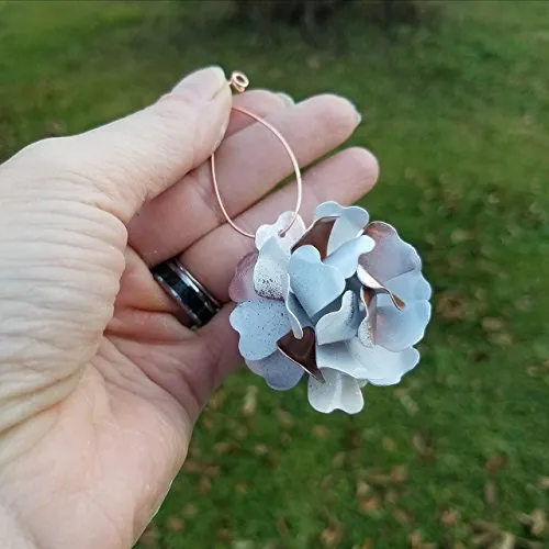 Small Copper Tone and White