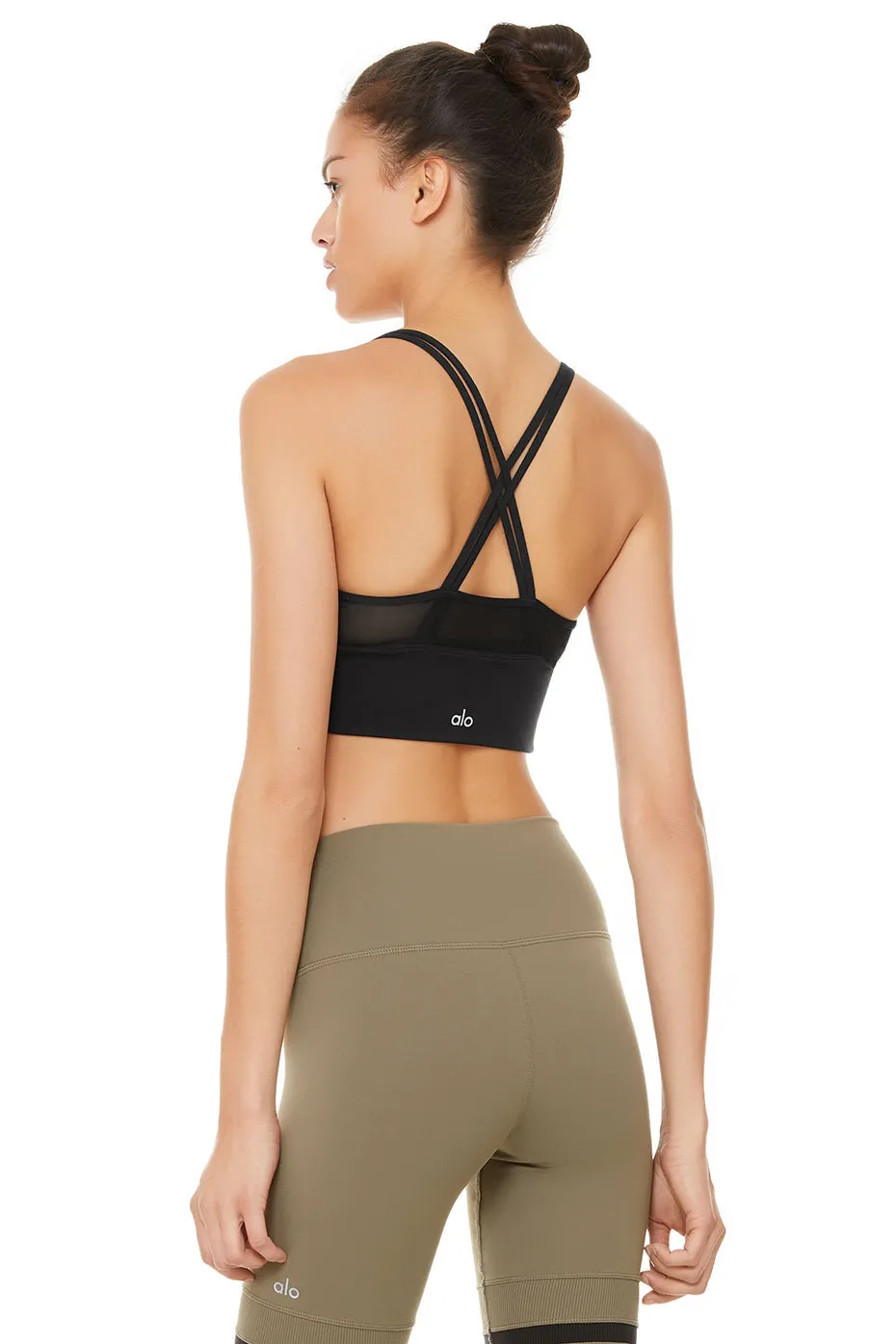 Sneak Long Bra - Black