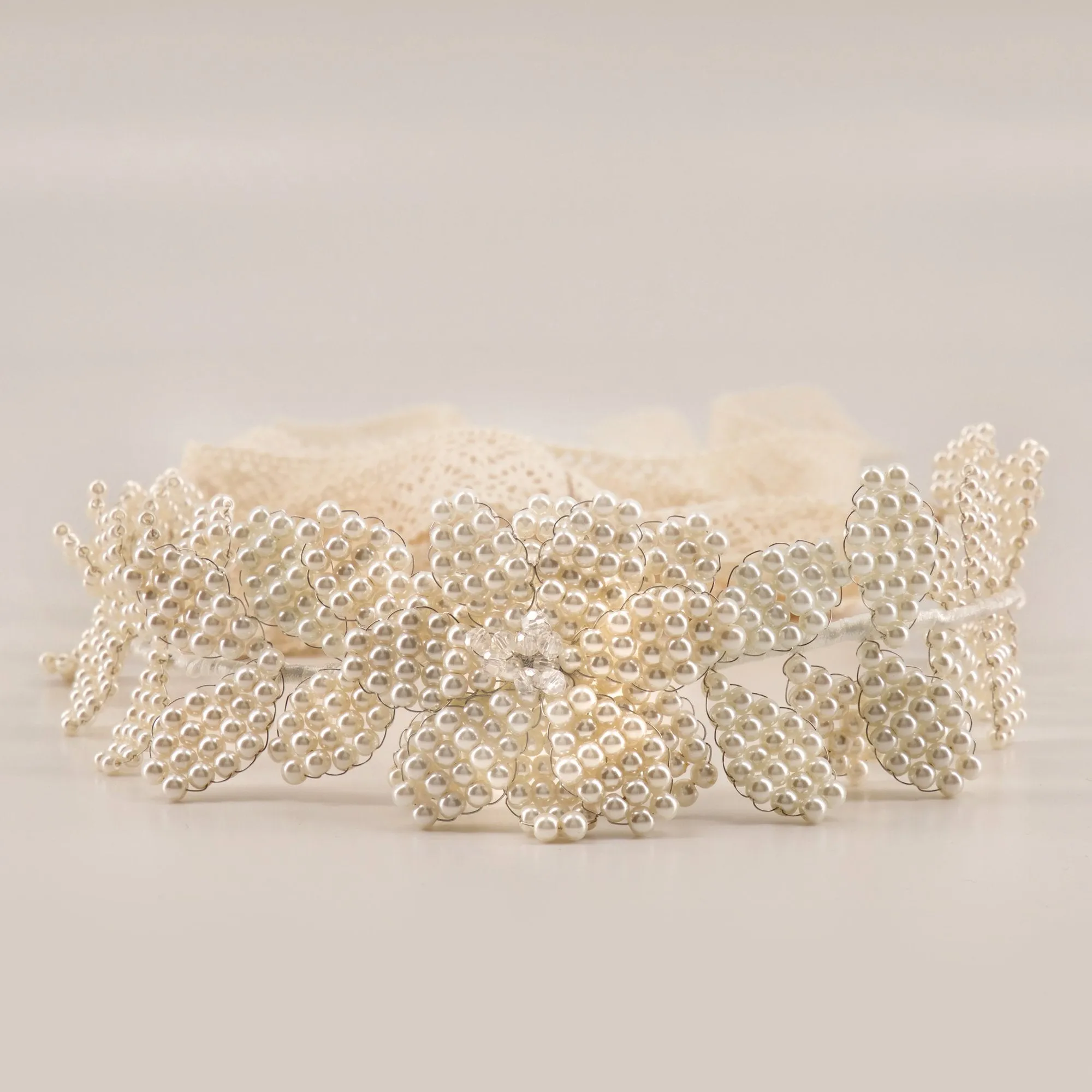 Snowflake Pearl Garland