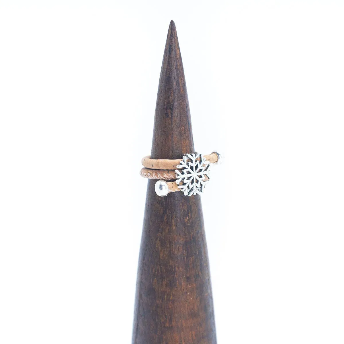 snowflake vintage women's Ring RW-028-MIX-10
