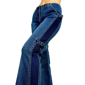 Sporty Buckle Jeans (S/M)