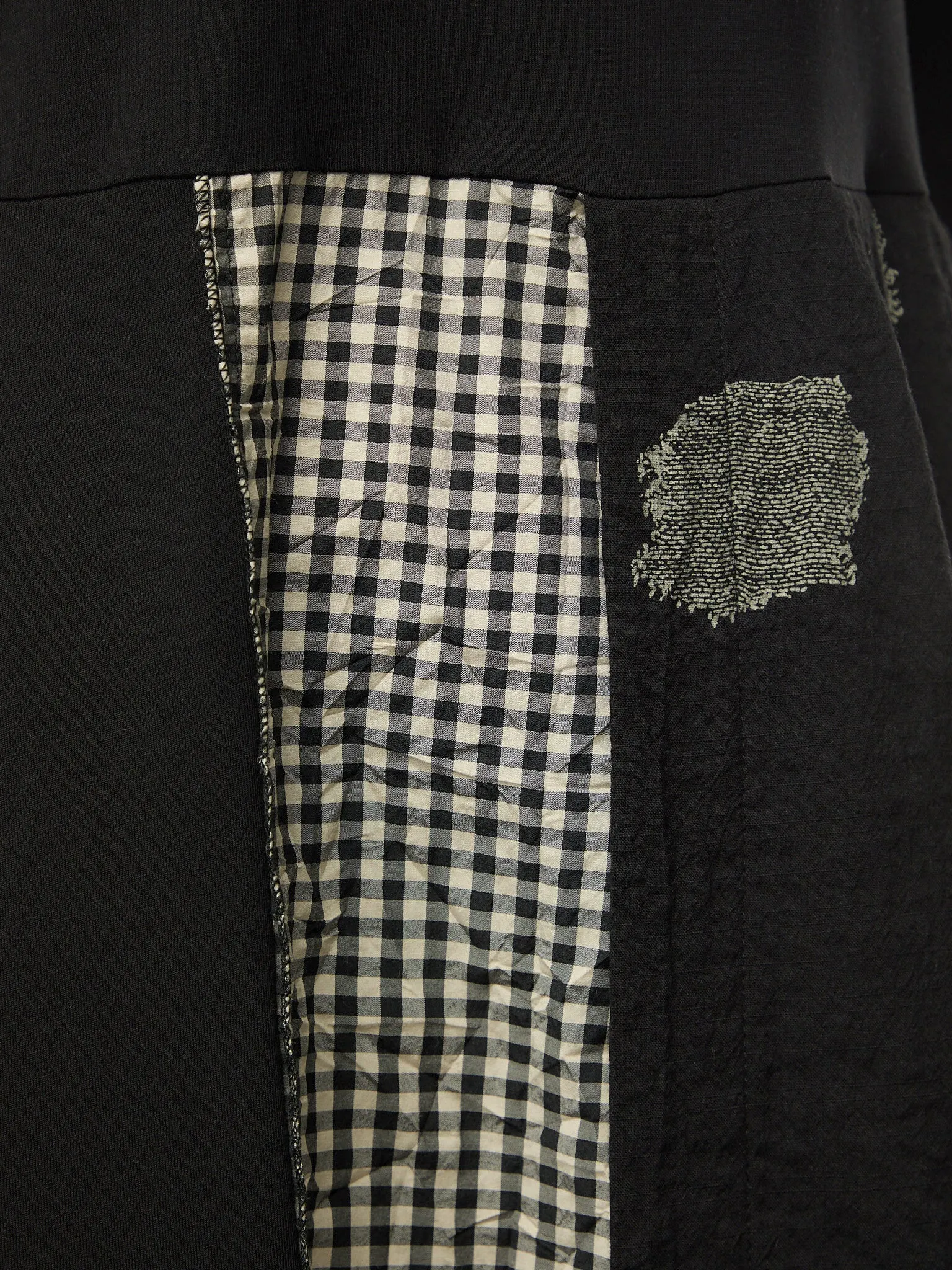 Spot And Gingham Dress