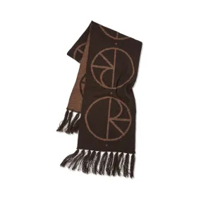 Stroke Logo Scarf - Brown