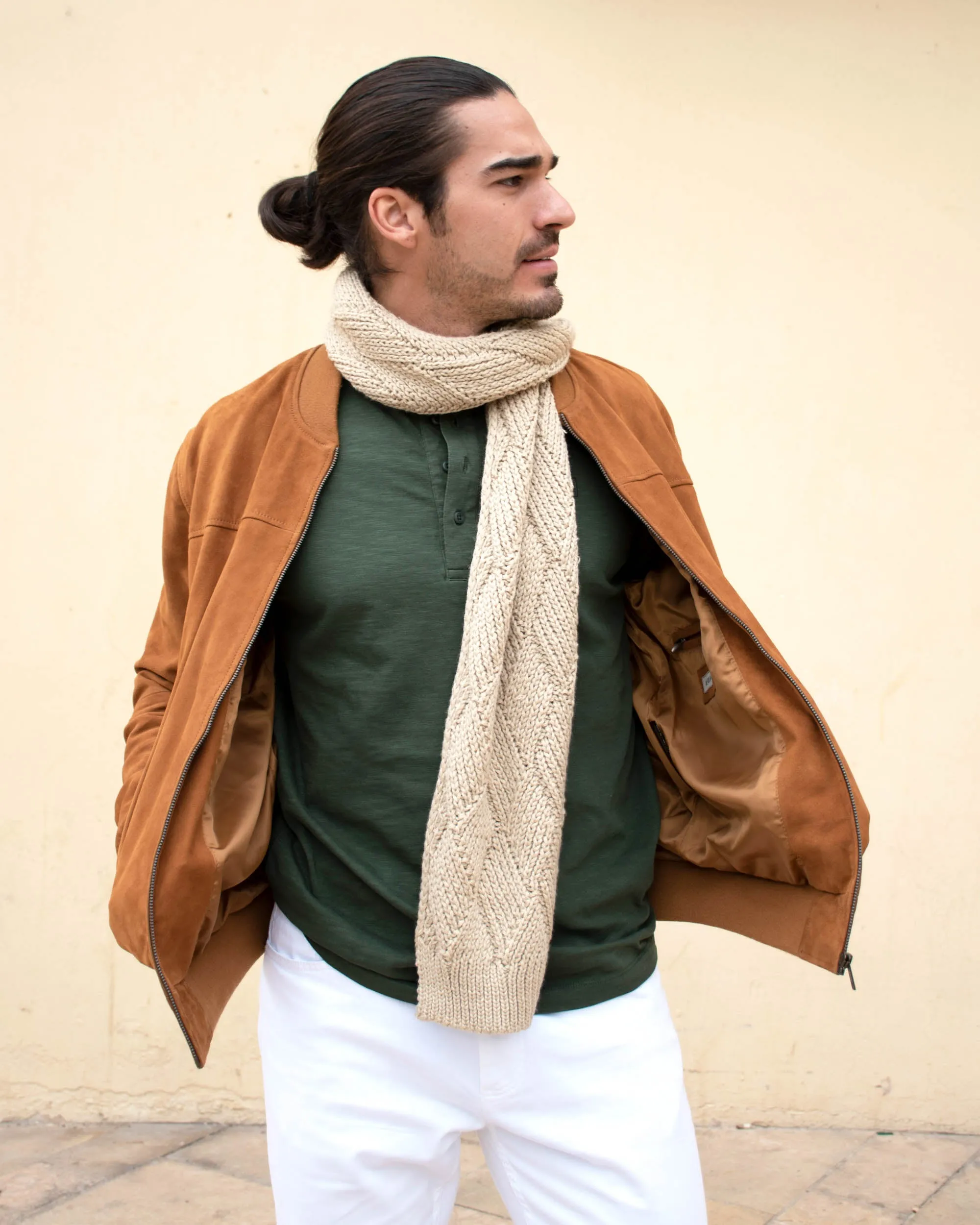 Sven | Unisex Knitted Scarf