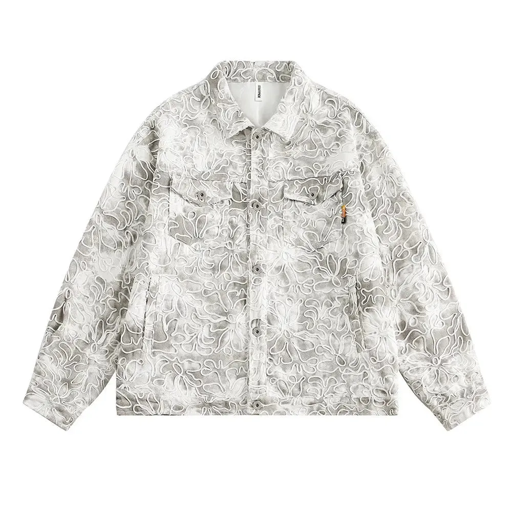 Tie Dye Gradient Street Jacket