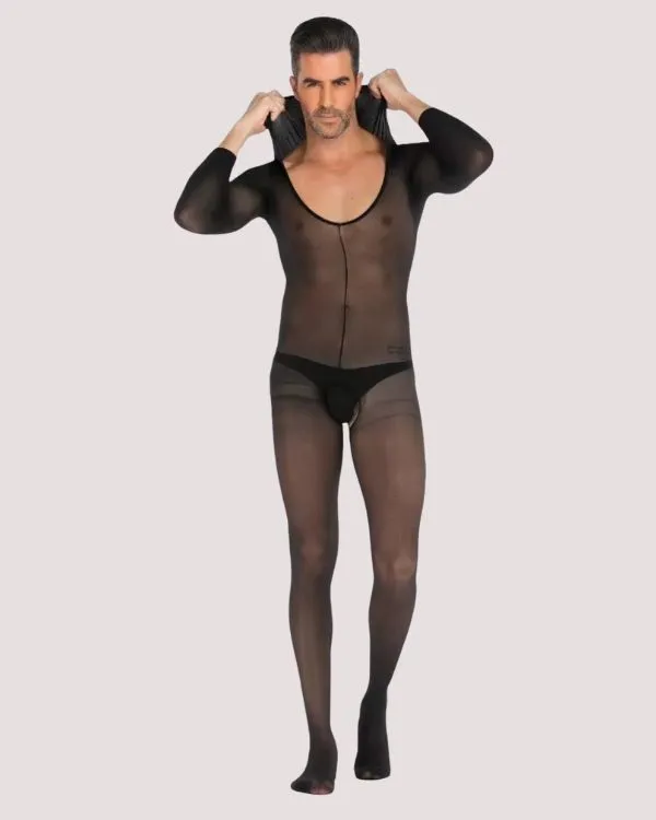 Transparenter Herren Overall Ruben